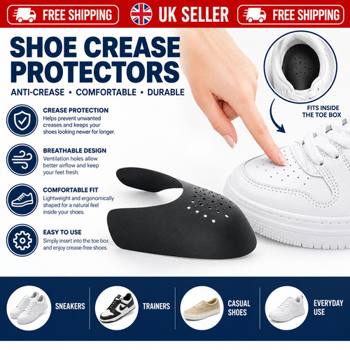 Shoe crease protector guard - crease,