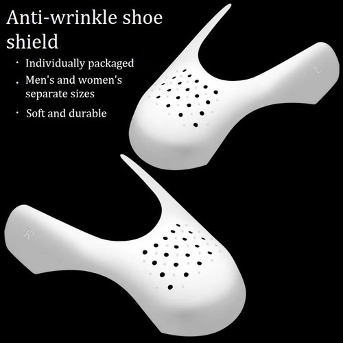 Anti crease shoe shields toe - shields,